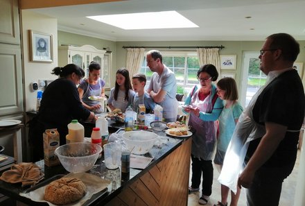 Irland Familienreise - Irland for family - Kochkurs bei Ann Maries