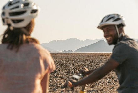 Namibia Deluxe Familienreise individuell - Sossusvlei - Fahrradtour