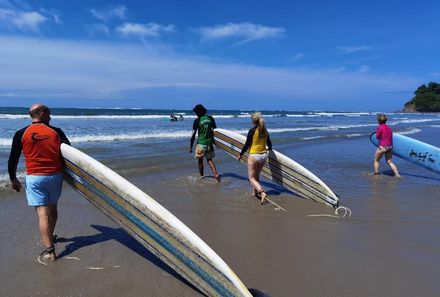Familienurlaub Costa Rica - Costa Rica Family & Teens - Surfunterricht