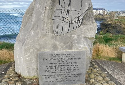 Irland Familienreise - Irland for family - Spanish Point Denkmal