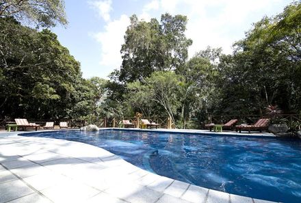 Familienurlaub Mexiko - Mexiko for family - Jungle Lodge Tikal Pool