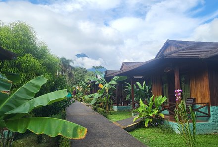 Familienreise Costa Rica - Costa Rica for family - La Fortuna - Hotel Arenal Montechiari - Anlage