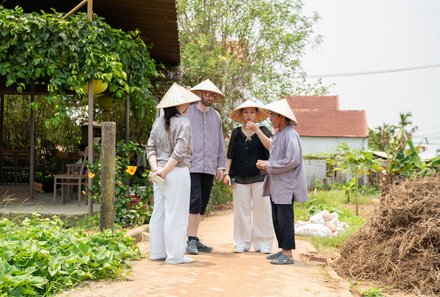 Vietnam for family individuell - Tra Que Herbal Village - Gruppe