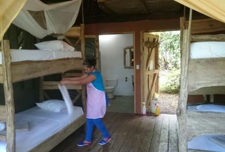 Costa Rica mit Kindern - Hochbetten