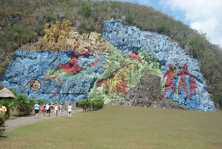 Familienreise Kuba - Kuba Family & Teens - Vinales - Mural de la prehistoria