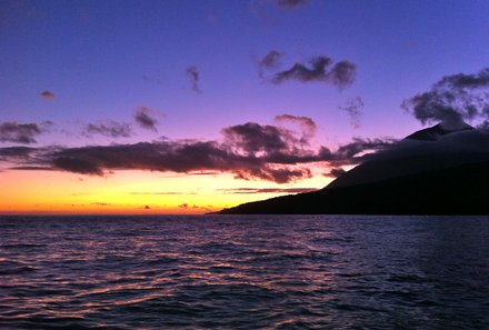 Azoren mit Kindern - Unsere Azoren For Family-Reiseleiterin - Silke von Tourbalance - Sonnenuntergang am Pico