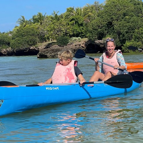 Reisebericht Kenia - Kenia Strandurlaub - Paddeln