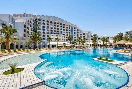 Tunesien for family - Tunesien Familienreise - Marhaba Palace Sousse Pool
