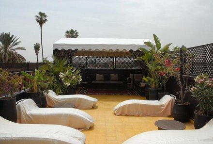 Marokko Family & Teens - Riad Dar Nejma - Dachterrasse