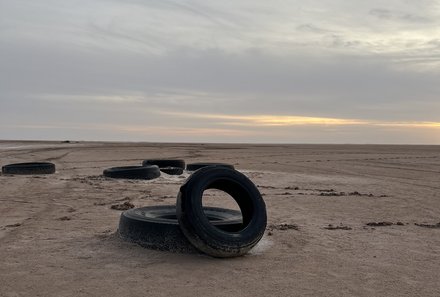 Tunesien Familienurlaub - Tunesien for family -  Salzsee Chott el Djerid