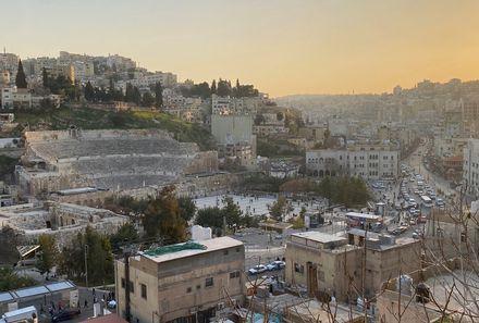 Reisebericht Jordanien Rundreise mit Kindern - Amman Stadt