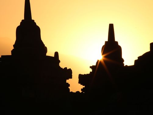 Bali Familienurlaub - Java Borobudur Tempel