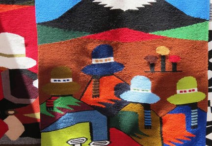 Familienreise Galapagos und Ecuador - Galapagos Family & Teens - Otavalo bunte Produkte