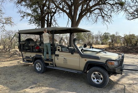 Botswana mit Kindern - Botswana Fly-In-Safari individuell - Jeep-Tour im Moremi Game Reserve