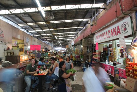 Mexiko mit Kindern - Mexiko Rundreise für Familien - Markt in Merida