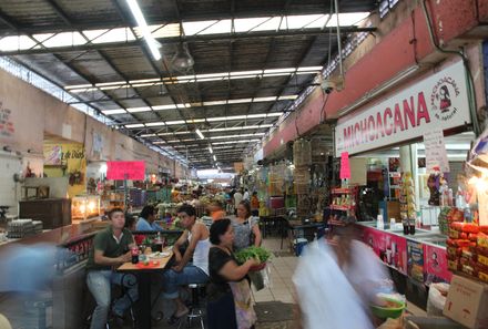 Mexiko mit Kindern - Markt in Merida
