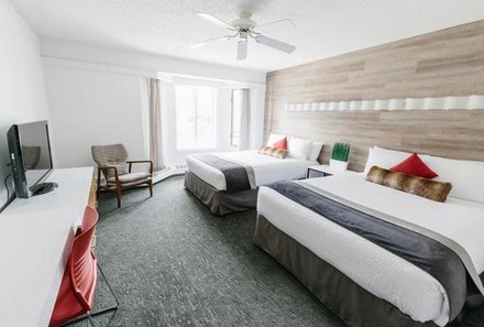 Westkanada for family - Elk + Avenue Hotel - Zimmer