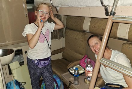 Familienreise Ägypten - Ägypten for family - Nachtzugfahrt