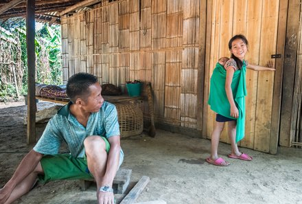 Laos und Vietnam Familienreise - Laos und Vietnam Reise mit Kindern - Einheimische