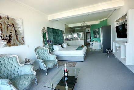 Südafrika mit Jugendlichen - Südafrika Family & Teens - Hermanus - Misty Waves Boutique Hotel - Zimmer