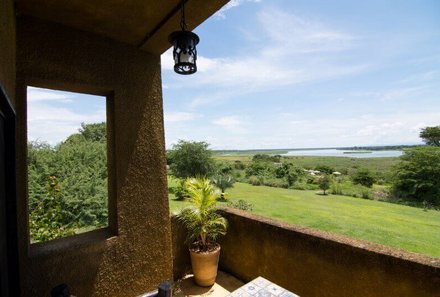 Uganda Familienreise - Uganda Family & Teens - Fort Murchison Lodge Restaurantausblick