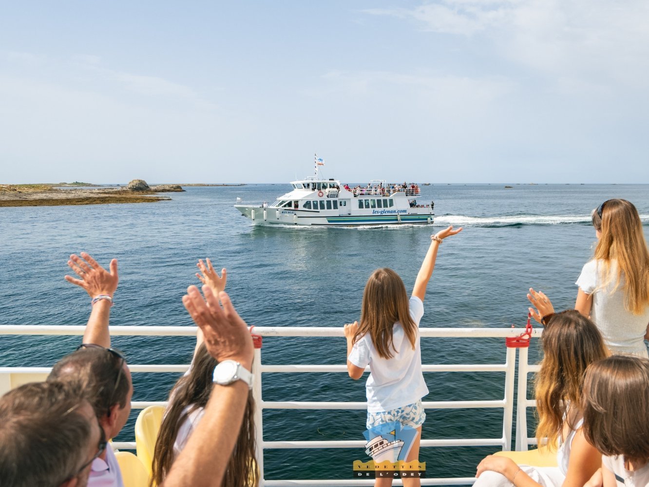 Neue Familienreisen 2026 - Bretagne for family - Familie auf Boot