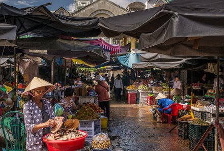 Vietnam for family individuell - Mekong Delta - Marktbesuch