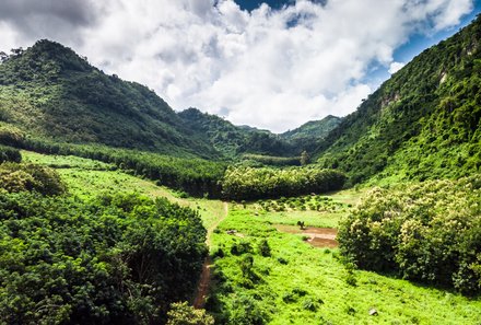 Laos und Vietnam Familienreise - Laos und Vietnam Reise mit Kindern - Naturpanorama