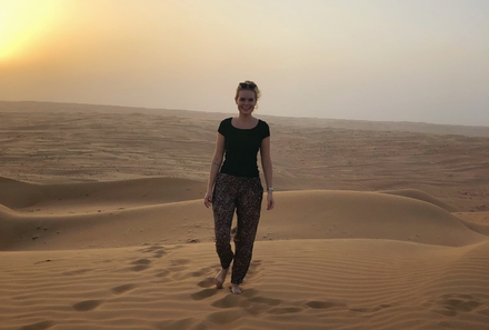 Oman mit Jugendlichen - Oman Family & Teens - Teen in der Wüste
