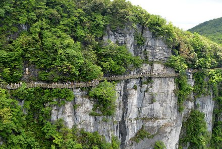 China Familienreise - China mit Jugendlichen -  Skywalk