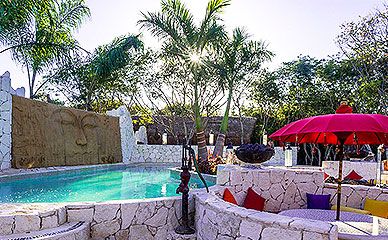 Mexiko Familienreise - Mexiko for family - Serenity Eco Luxury Tented Camp - Pool