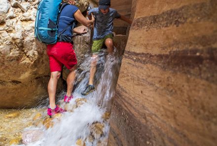 Jordanien Rundreise mit Kindern - Wadi Numeira