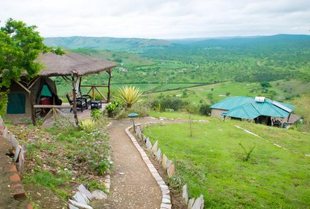 Uganda Family & Teens - Mburo Eagles Nest - Aussicht auf die Landschaft