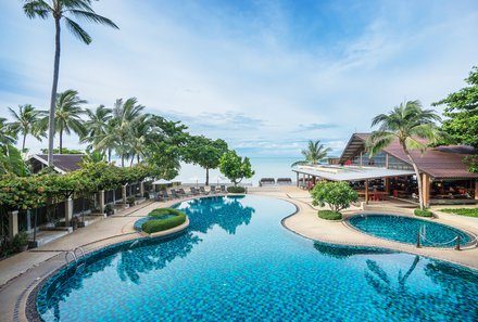 Thailand for family - Strandverlängerung Koh Samui - Peace Resort Samui - Pool