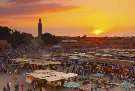 Familienreise Marokko - Marokko for family individuell - Jamaa el fna