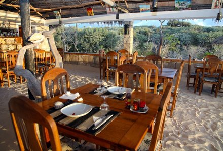 Madagaskar Familienreise - Madagaskar Family & Teens - Ankasy Lodge Essensbereich