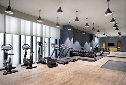Südkorea for family - Four Points by Sheraton - Fitnessraum