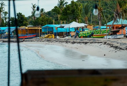 Familienreise Karibik- Karibik for family - Segelreise - Strand Aussicht
