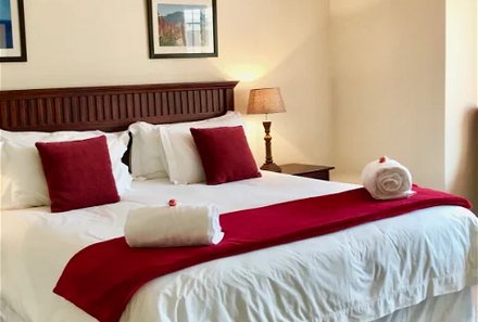 Familienreise Garden Route - Familiensafari zum Bestpreis - Sundown Manor - Doppelbett