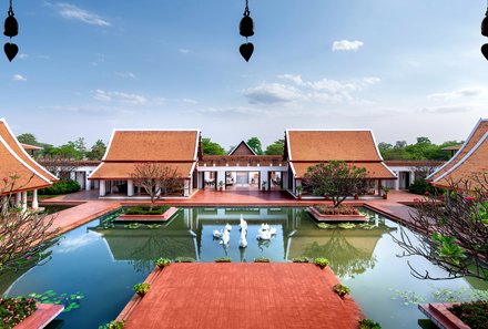 Thailand Familienreisen - Thailand Family & Teens - Sukhothai Heritage Resort - Außenansicht