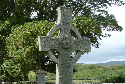 Schottland Familienreise - Schottland mit Kindern - Kildalton Cross