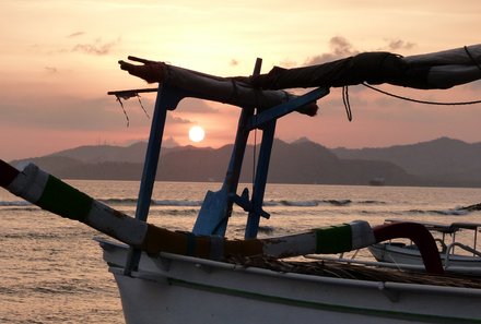 Bali mit Kindern - Yoga Familienurlaub auf Bali - Sonnenuntergang