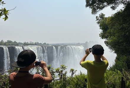 Familienreisen Namibia - Mietwagenreise Namibia for family individuell - Victoria Falls mit Kindern