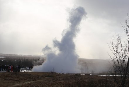 Island Familienreise - Island for family - Halbinsel Reykjanes - Dampfsäule Gunnuhver und Krýsuvík Schlammquellen