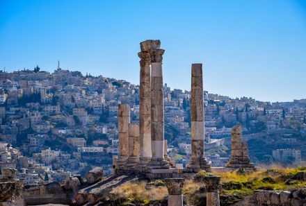Jordanien Rundreise mit Kindern - Amman Temple of Hercules 