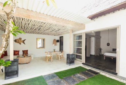 Bali for family deluxe - Familienreise Bali mit Kindern - Indiana Kenanga - Veranda