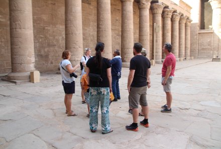 Familienreise Ägypten - Ägypten for family - Kom Ombo mit Besuchern