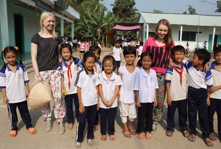 Vietnam mit Kindern - Schulbesuch