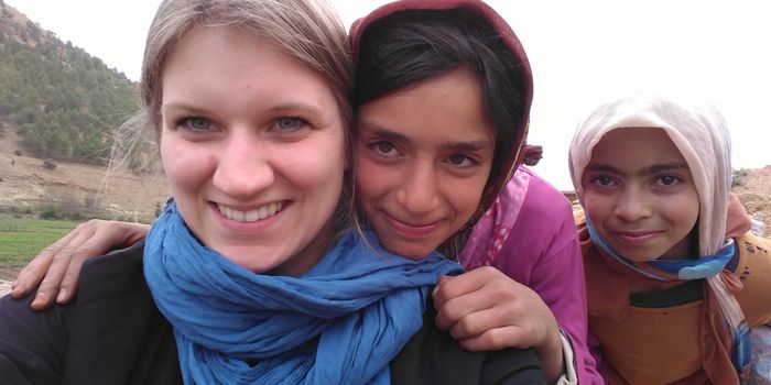 Marokko mit Kindern  - Melanie & Mädchen - Header