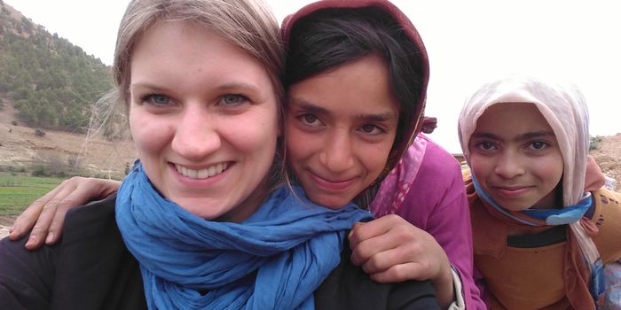 Marokko mit Kindern - Melanie & Mädchen - Header